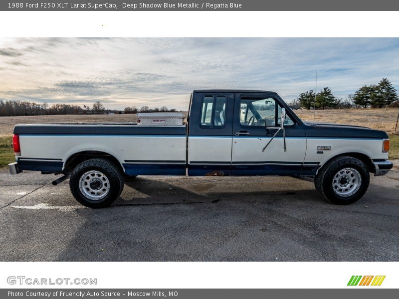  1988 F250 XLT Lariat SuperCab Deep Shadow Blue Metallic