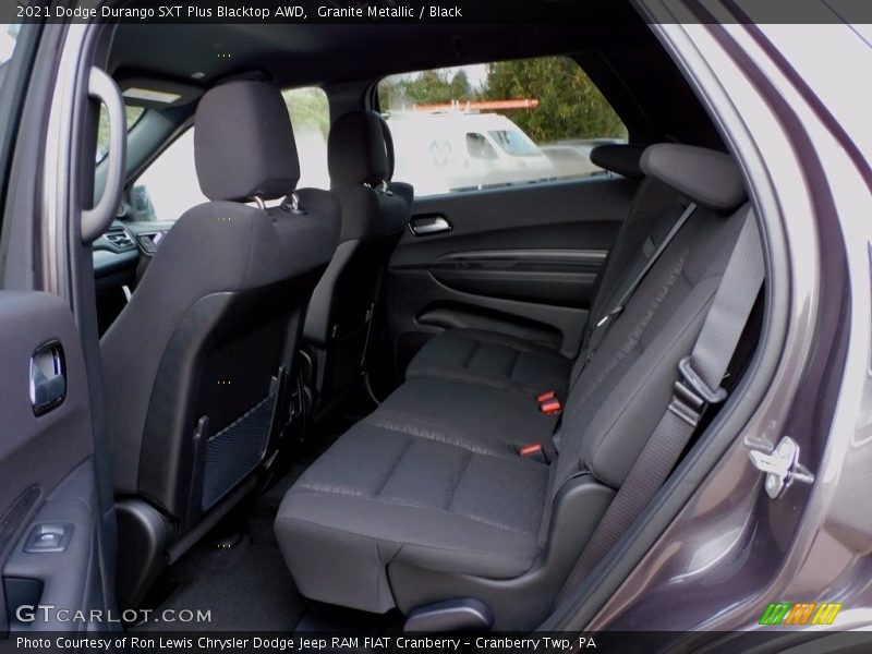 Granite Metallic / Black 2021 Dodge Durango SXT Plus Blacktop AWD