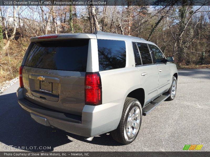 Pepperdust Metallic / Cocoa/Dune 2018 Chevrolet Tahoe LT 4WD