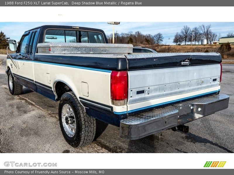  1988 F250 XLT Lariat SuperCab Deep Shadow Blue Metallic