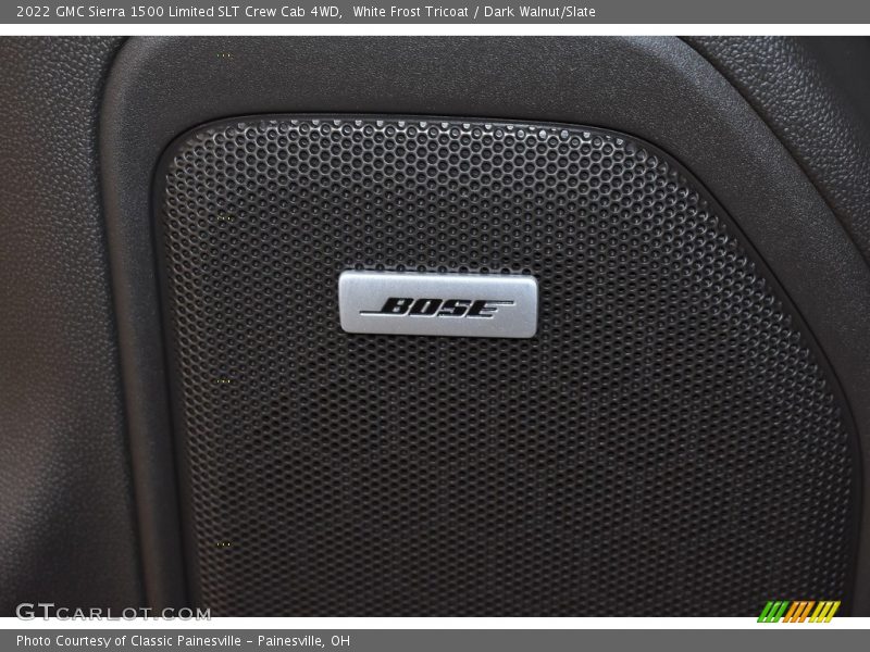 White Frost Tricoat / Dark Walnut/Slate 2022 GMC Sierra 1500 Limited SLT Crew Cab 4WD