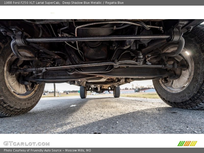 Undercarriage of 1988 F250 XLT Lariat SuperCab