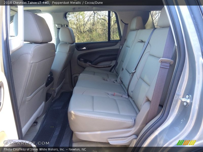 Pepperdust Metallic / Cocoa/Dune 2018 Chevrolet Tahoe LT 4WD