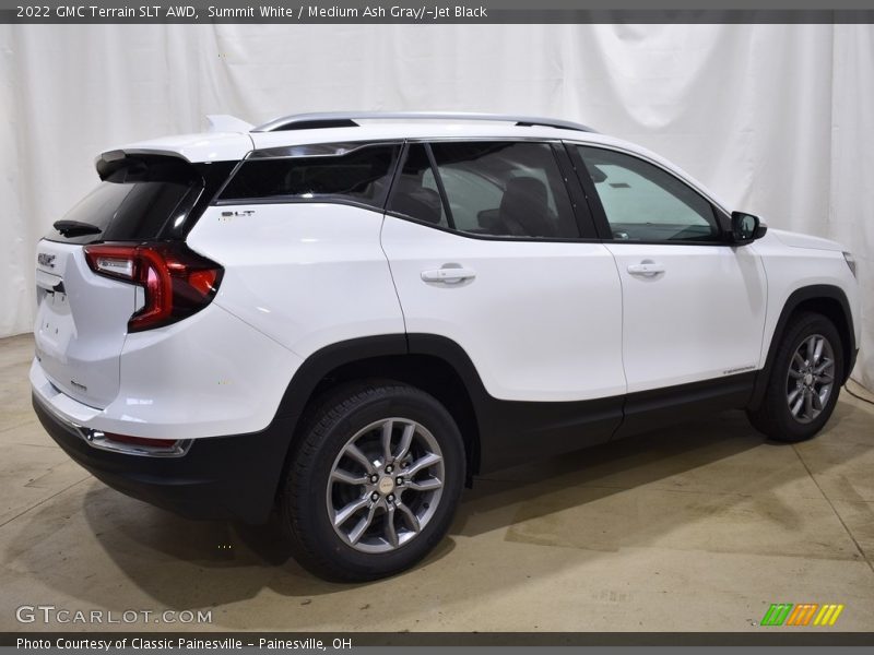 Summit White / Medium Ash Gray/­Jet Black 2022 GMC Terrain SLT AWD