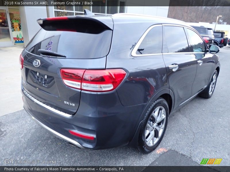 Platinum Graphite / Black 2018 Kia Sorento SX AWD