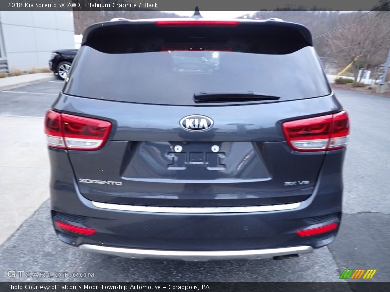 Platinum Graphite / Black 2018 Kia Sorento SX AWD