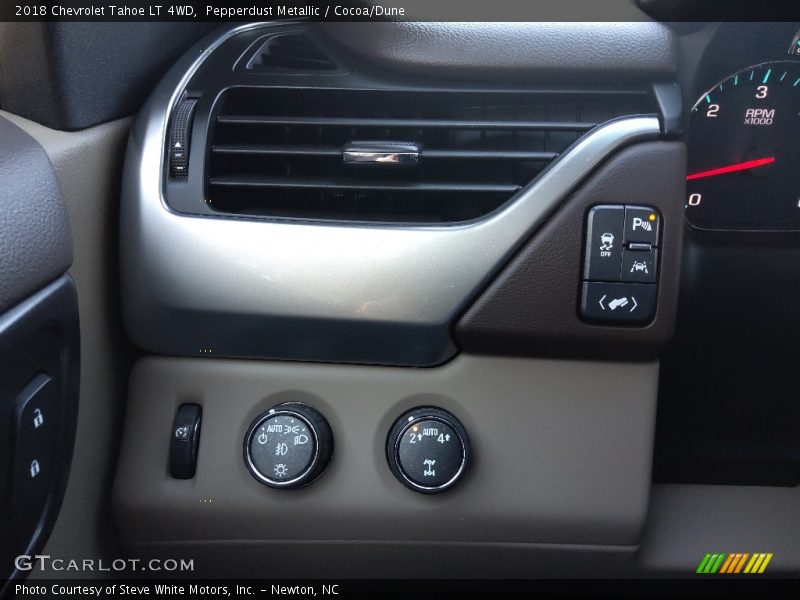 Pepperdust Metallic / Cocoa/Dune 2018 Chevrolet Tahoe LT 4WD
