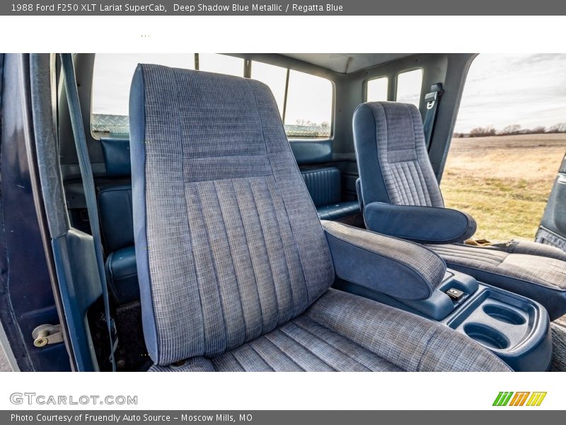 Front Seat of 1988 F250 XLT Lariat SuperCab