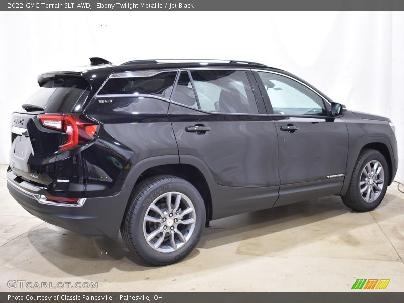 Ebony Twilight Metallic / Jet Black 2022 GMC Terrain SLT AWD