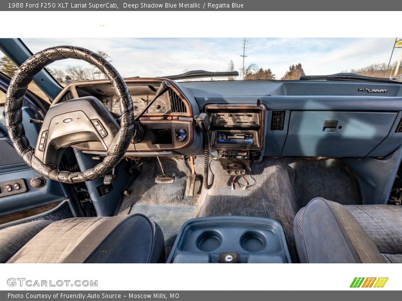 Dashboard of 1988 F250 XLT Lariat SuperCab