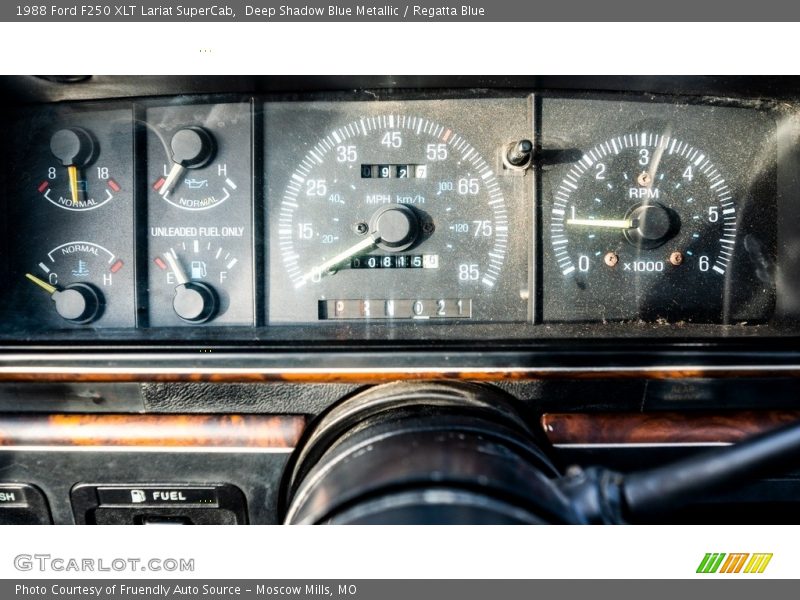  1988 F250 XLT Lariat SuperCab XLT Lariat SuperCab Gauges