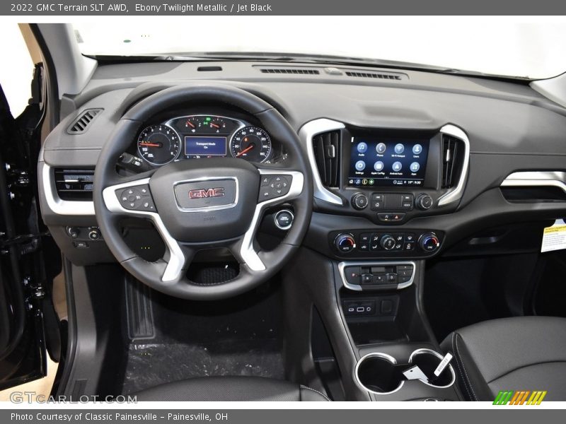 Ebony Twilight Metallic / Jet Black 2022 GMC Terrain SLT AWD