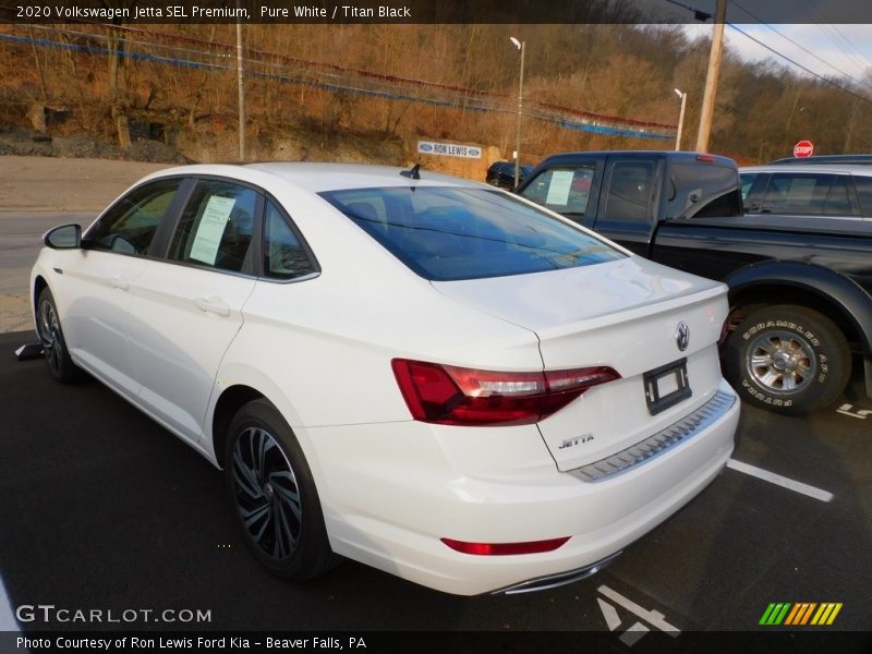 Pure White / Titan Black 2020 Volkswagen Jetta SEL Premium