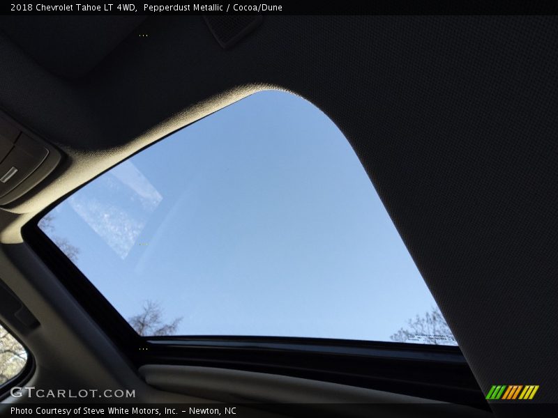 Pepperdust Metallic / Cocoa/Dune 2018 Chevrolet Tahoe LT 4WD