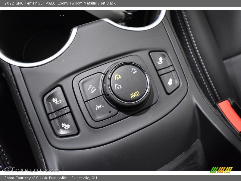 Ebony Twilight Metallic / Jet Black 2022 GMC Terrain SLT AWD