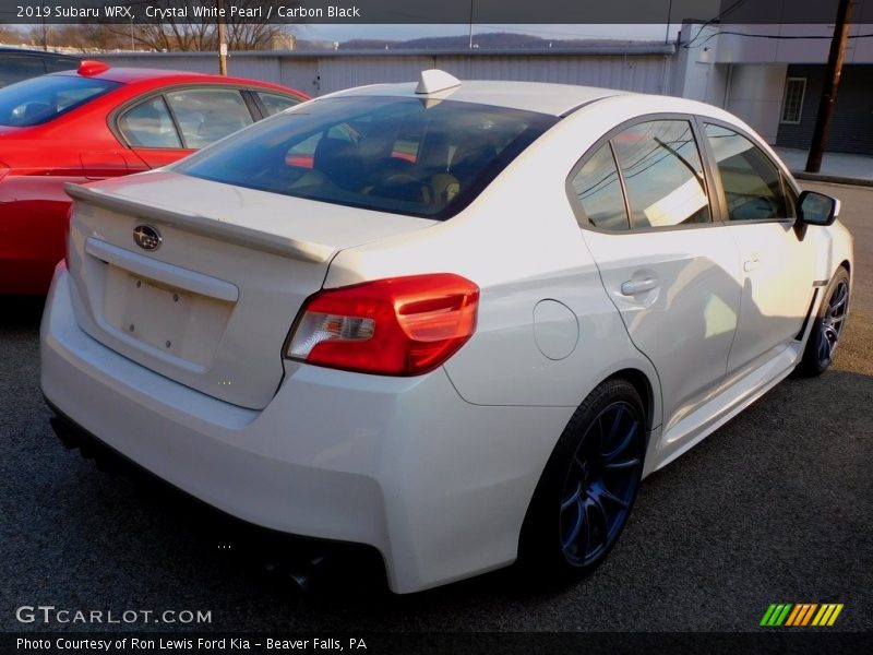 Crystal White Pearl / Carbon Black 2019 Subaru WRX