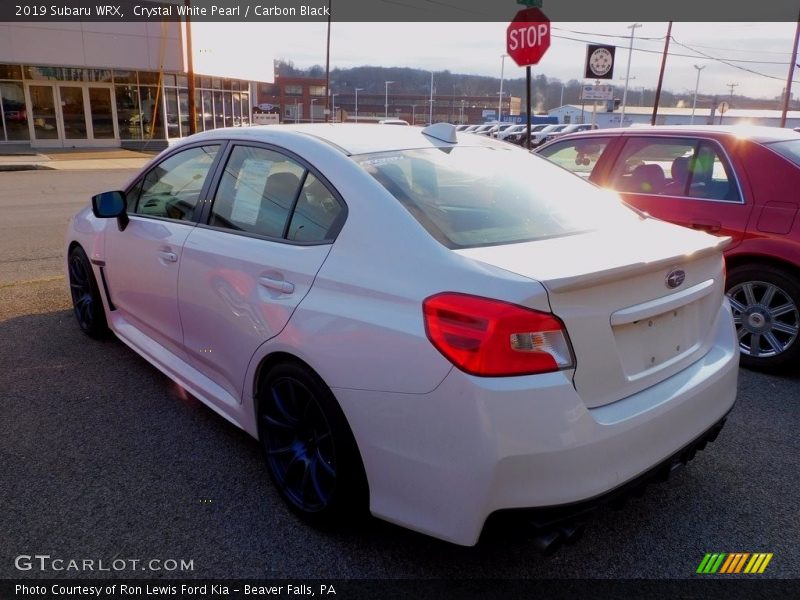 Crystal White Pearl / Carbon Black 2019 Subaru WRX