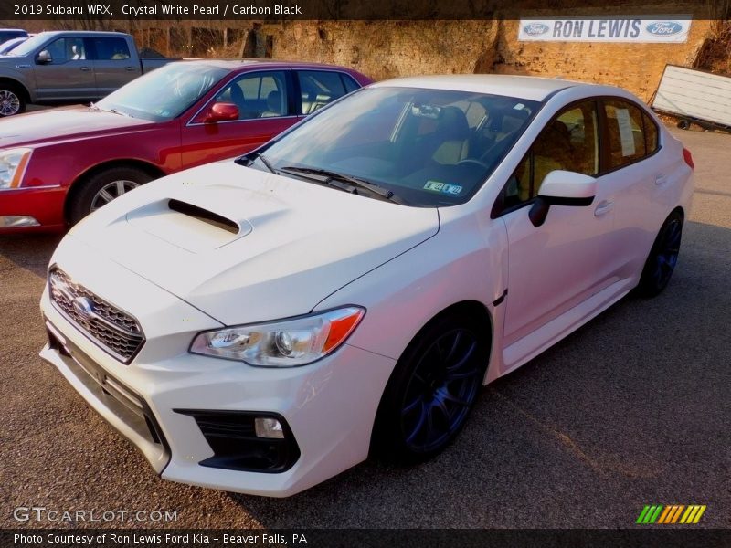 Crystal White Pearl / Carbon Black 2019 Subaru WRX