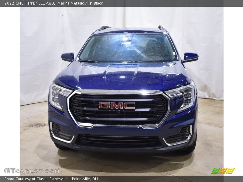 Marine Metallic / Jet Black 2022 GMC Terrain SLE AWD