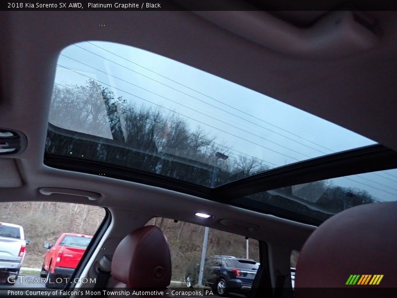 Platinum Graphite / Black 2018 Kia Sorento SX AWD