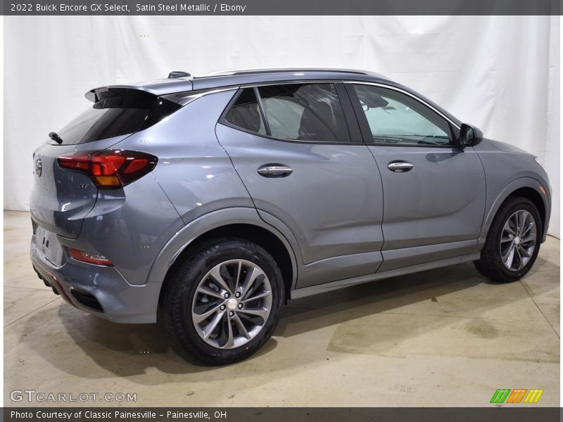 Satin Steel Metallic / Ebony 2022 Buick Encore GX Select