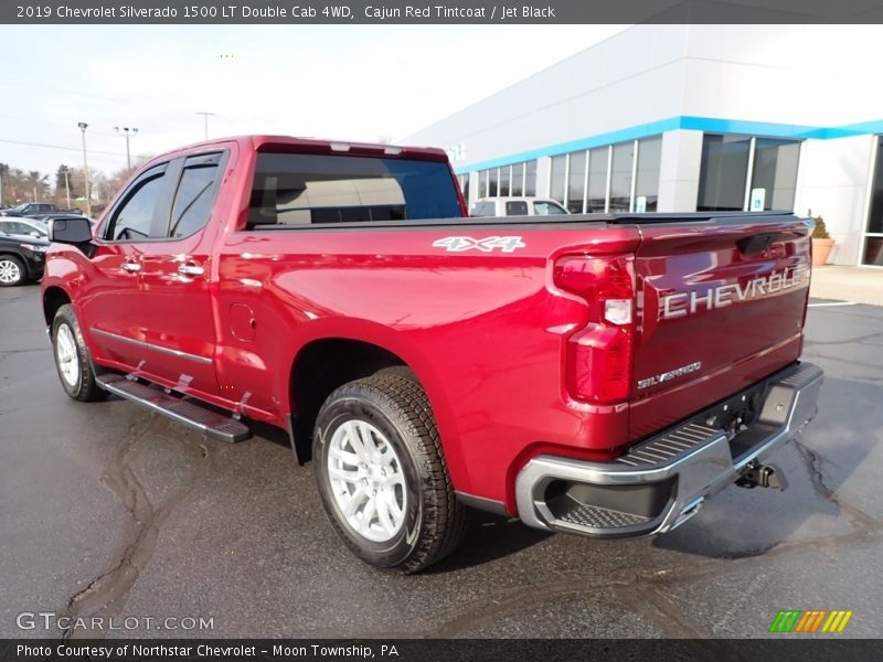 Cajun Red Tintcoat / Jet Black 2019 Chevrolet Silverado 1500 LT Double Cab 4WD