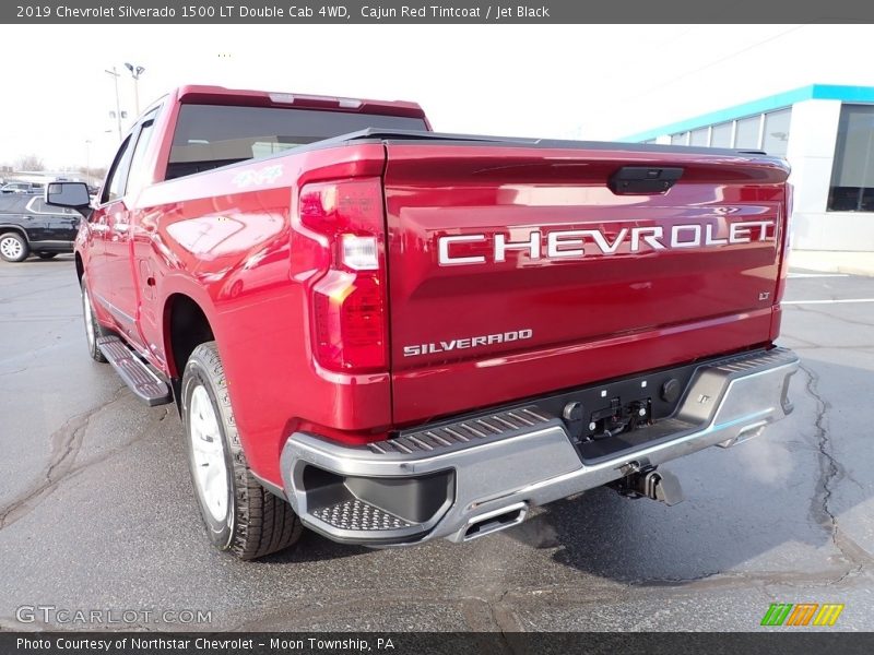 Cajun Red Tintcoat / Jet Black 2019 Chevrolet Silverado 1500 LT Double Cab 4WD