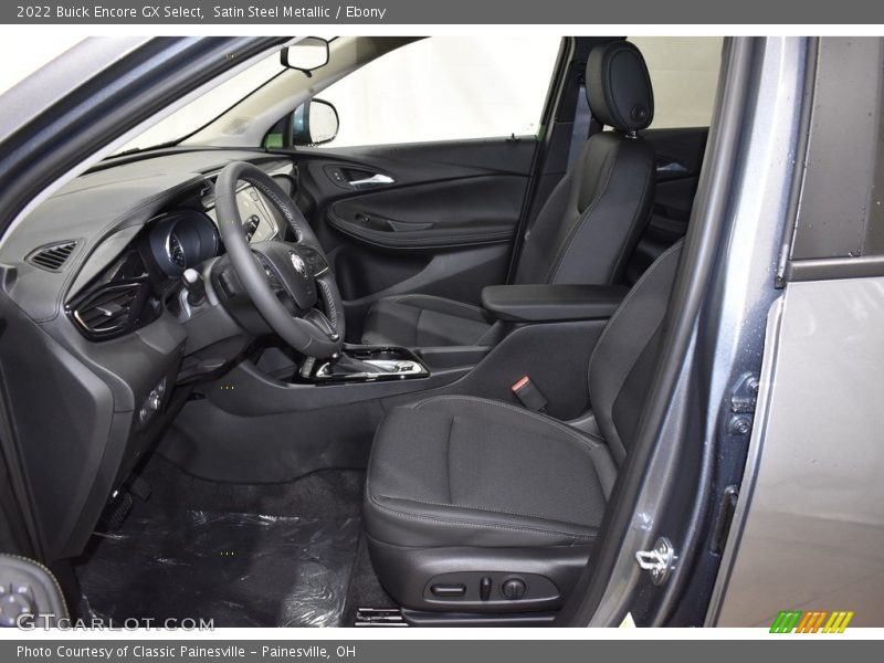 Satin Steel Metallic / Ebony 2022 Buick Encore GX Select