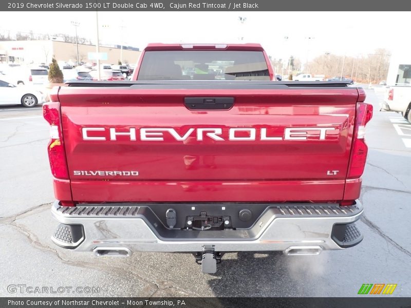 Cajun Red Tintcoat / Jet Black 2019 Chevrolet Silverado 1500 LT Double Cab 4WD