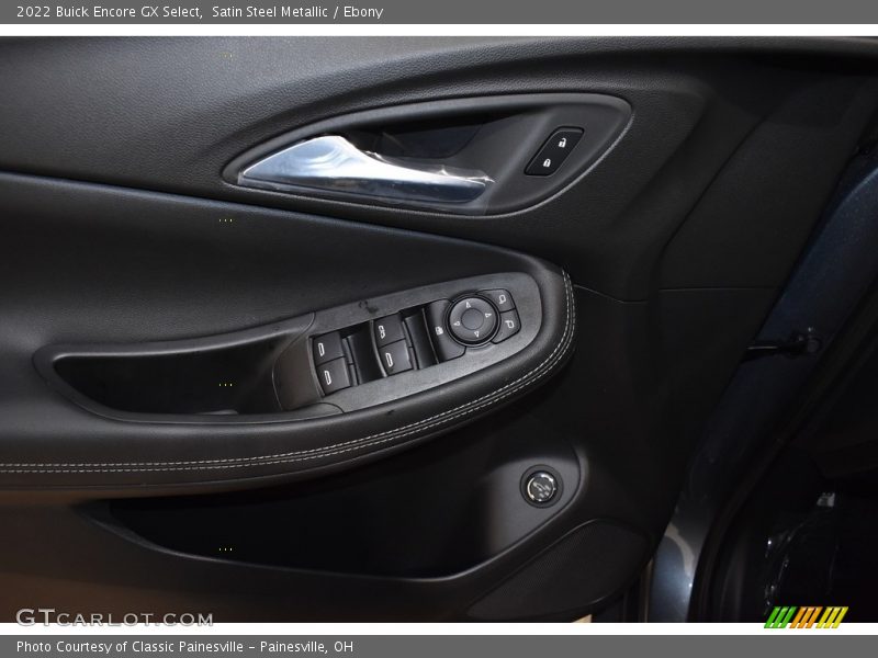 Satin Steel Metallic / Ebony 2022 Buick Encore GX Select