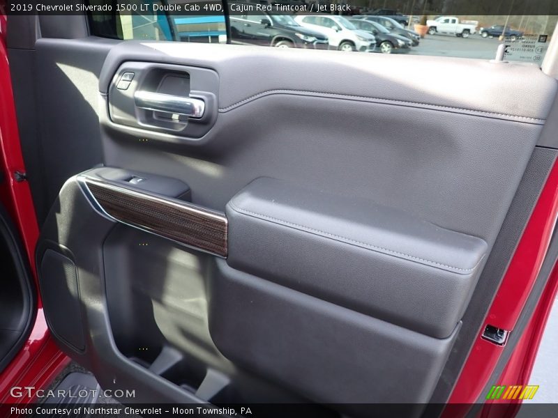 Cajun Red Tintcoat / Jet Black 2019 Chevrolet Silverado 1500 LT Double Cab 4WD