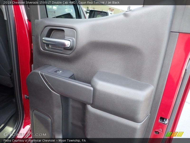 Cajun Red Tintcoat / Jet Black 2019 Chevrolet Silverado 1500 LT Double Cab 4WD