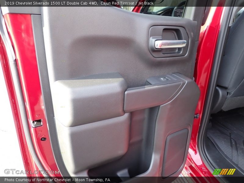 Cajun Red Tintcoat / Jet Black 2019 Chevrolet Silverado 1500 LT Double Cab 4WD