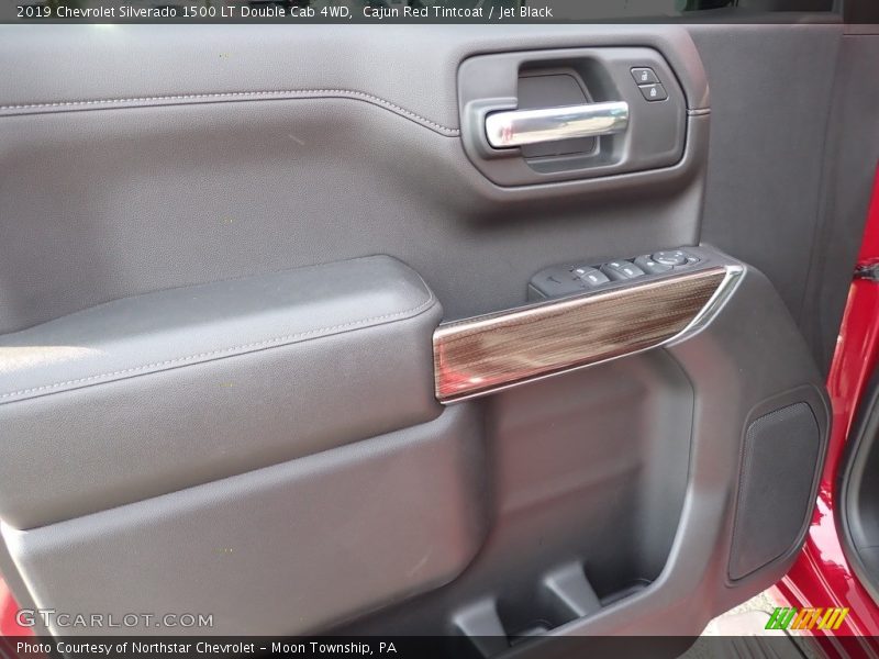 Cajun Red Tintcoat / Jet Black 2019 Chevrolet Silverado 1500 LT Double Cab 4WD