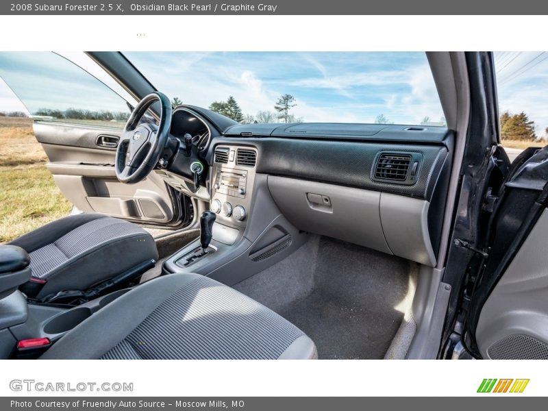 Obsidian Black Pearl / Graphite Gray 2008 Subaru Forester 2.5 X