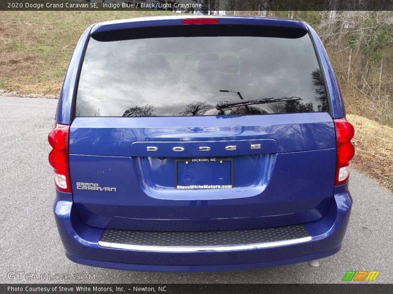 Indigo Blue / Black/Light Graystone 2020 Dodge Grand Caravan SE