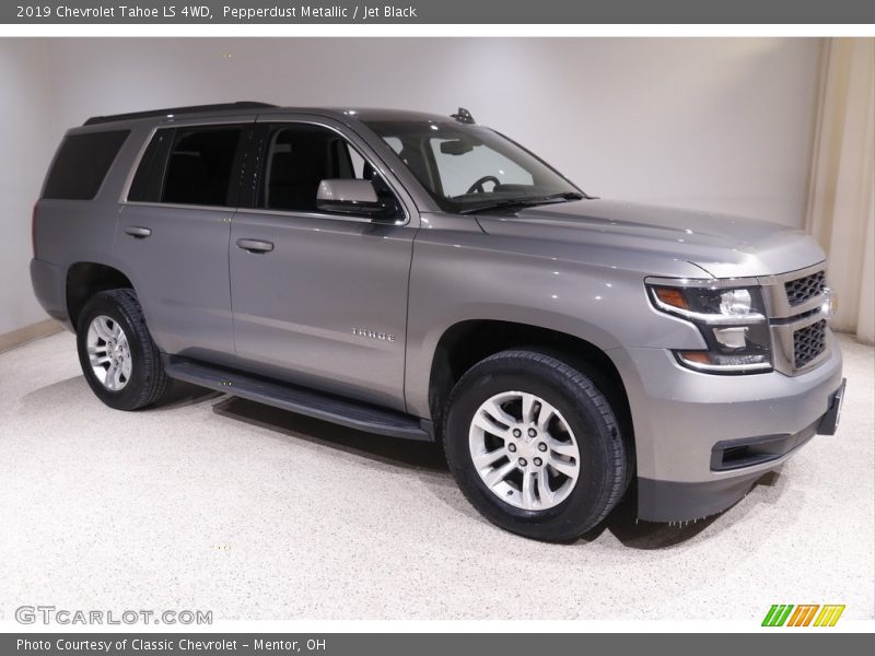 Pepperdust Metallic / Jet Black 2019 Chevrolet Tahoe LS 4WD