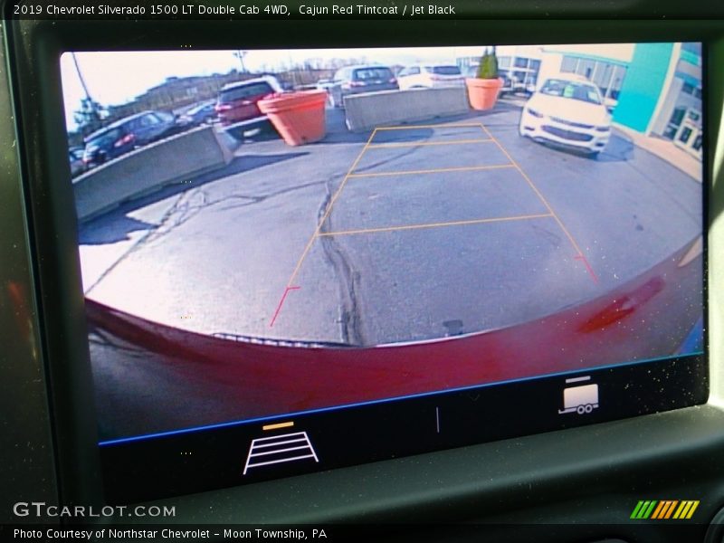 Cajun Red Tintcoat / Jet Black 2019 Chevrolet Silverado 1500 LT Double Cab 4WD