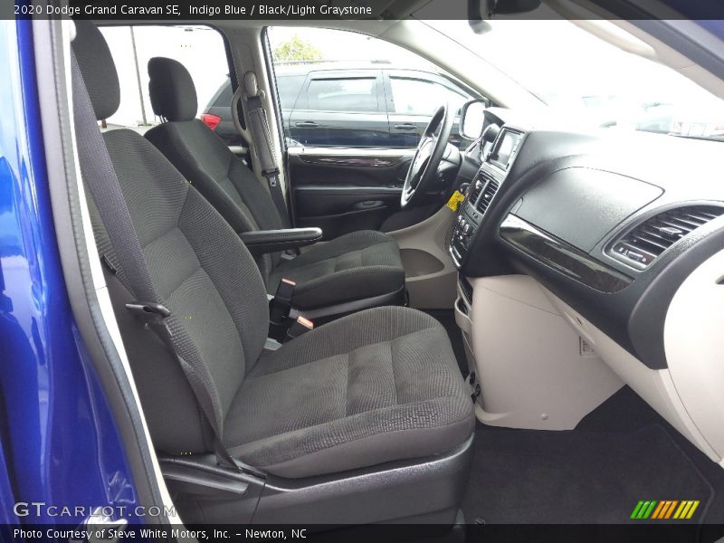 Indigo Blue / Black/Light Graystone 2020 Dodge Grand Caravan SE