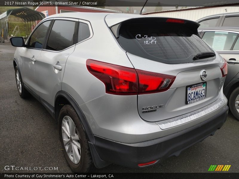 Brilliant Silver / Charcoal 2017 Nissan Rogue Sport S