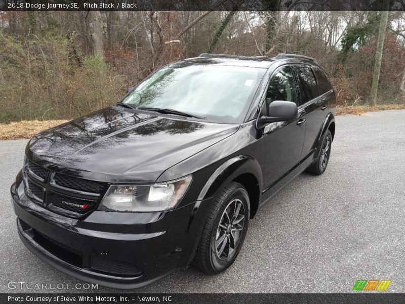 Pitch Black / Black 2018 Dodge Journey SE