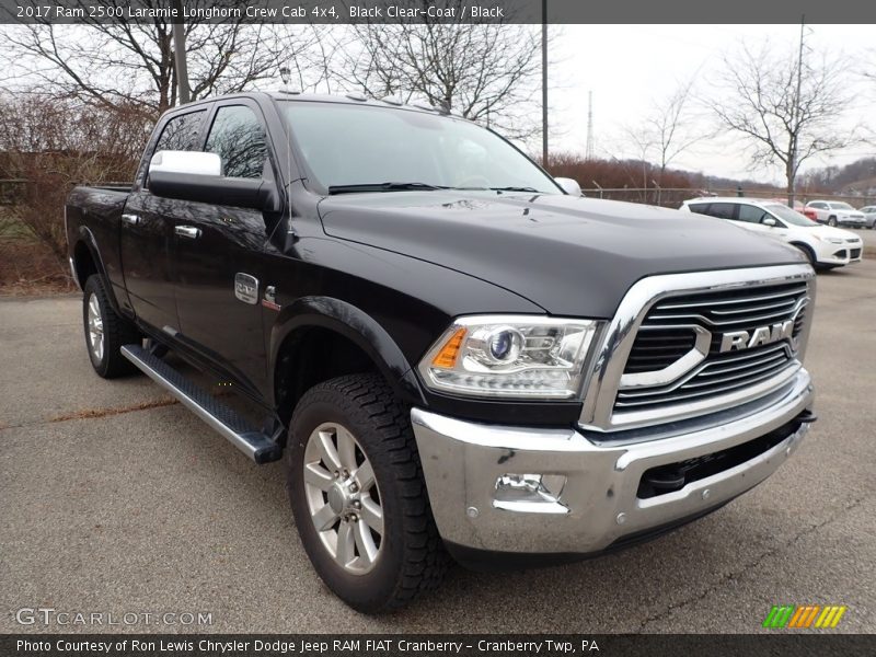 Black Clear-Coat / Black 2017 Ram 2500 Laramie Longhorn Crew Cab 4x4