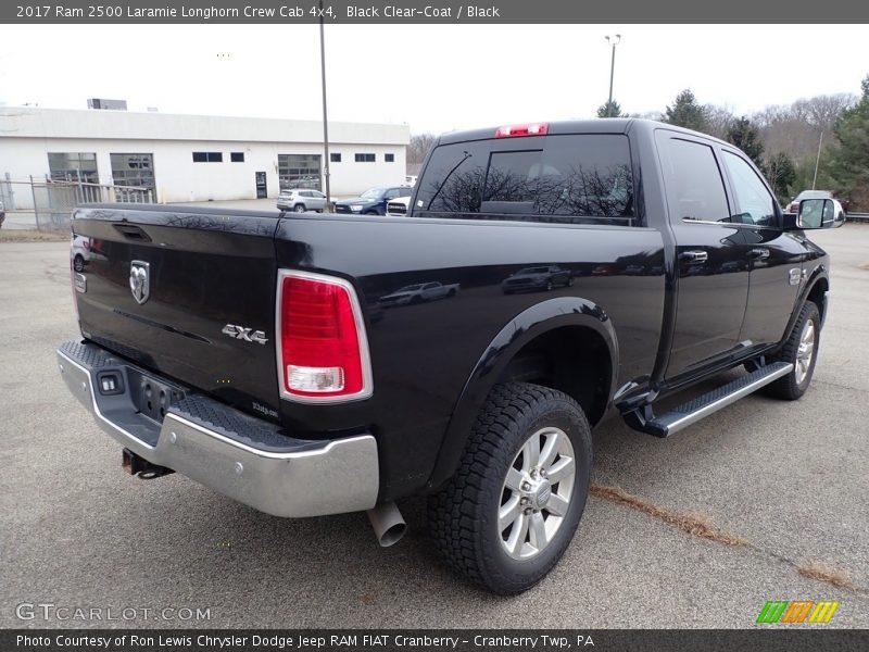 Black Clear-Coat / Black 2017 Ram 2500 Laramie Longhorn Crew Cab 4x4