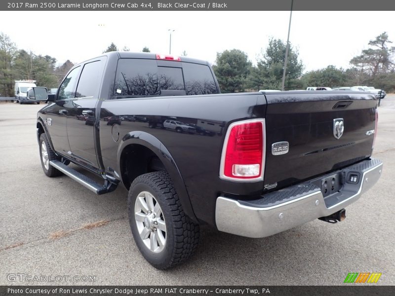 Black Clear-Coat / Black 2017 Ram 2500 Laramie Longhorn Crew Cab 4x4