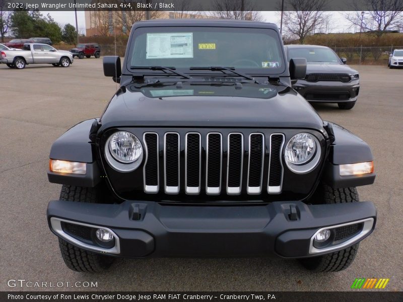  2022 Wrangler Unlimited Sahara 4x4 Black