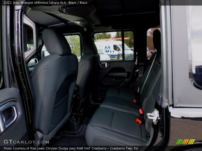 Rear Seat of 2022 Wrangler Unlimited Sahara 4x4