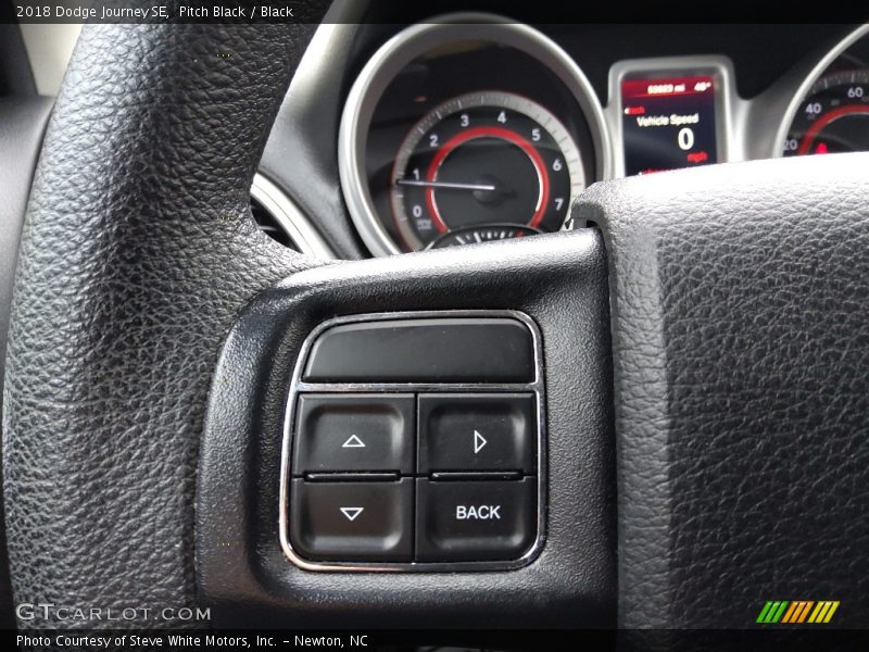 Pitch Black / Black 2018 Dodge Journey SE