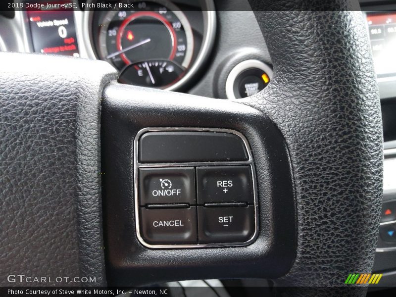 Pitch Black / Black 2018 Dodge Journey SE