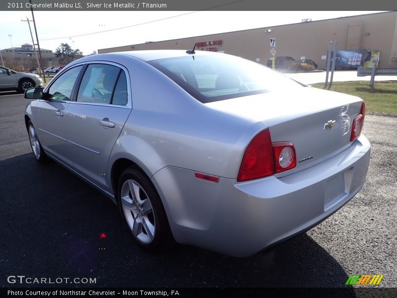 Silver Ice Metallic / Titanium 2011 Chevrolet Malibu LS