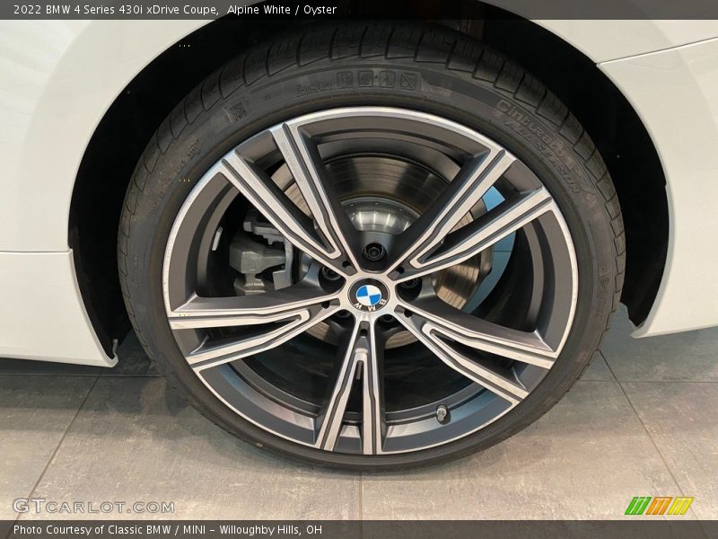 Alpine White / Oyster 2022 BMW 4 Series 430i xDrive Coupe